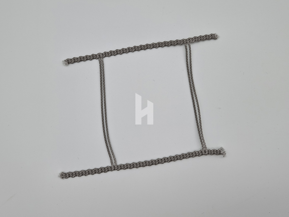 HfG - Leiterband - Leiterkordel 80mm Flachlamelle